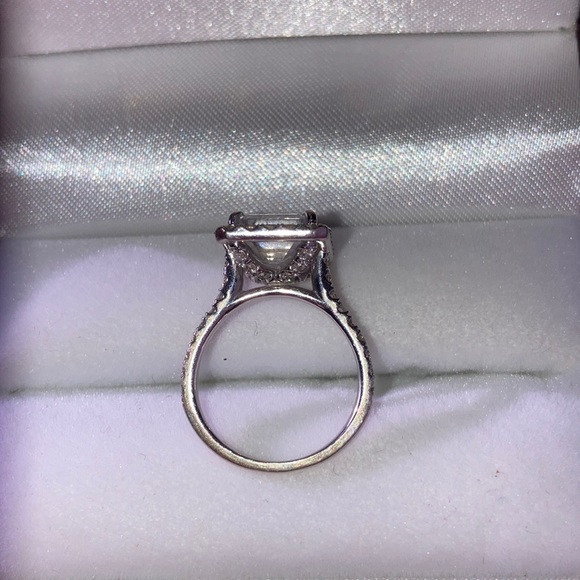 Custom CZ & Diamond Ring - Picture 6 of 10